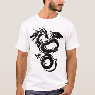 Bold Mythical Dragon Graphic by GJA Design T-Shirt