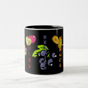 Bold n Fruity (Blueberry) Two-Tone Coffee Mug