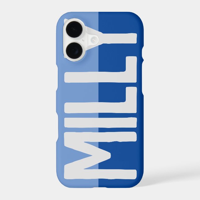 Bold Name Design. (Back)