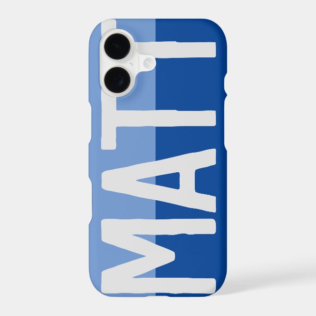 Bold Name Design. (Back)