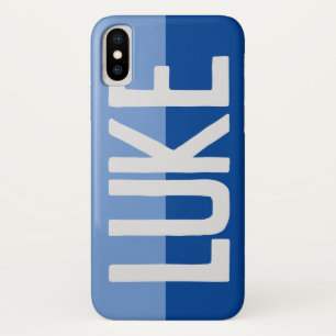 Bold Name Design. iPhone X Case