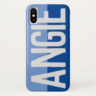 Bold Name Design. iPhone X Case