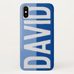 Bold Name Design. iPhone X Case