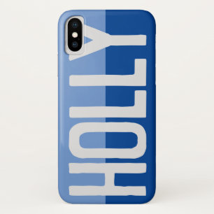 Bold Name Design. iPhone X Case