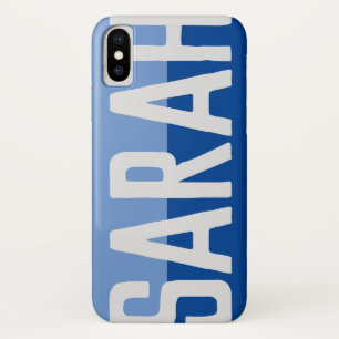 Bold Name Design. iPhone X Case