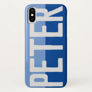 Bold Name Design. iPhone X Case