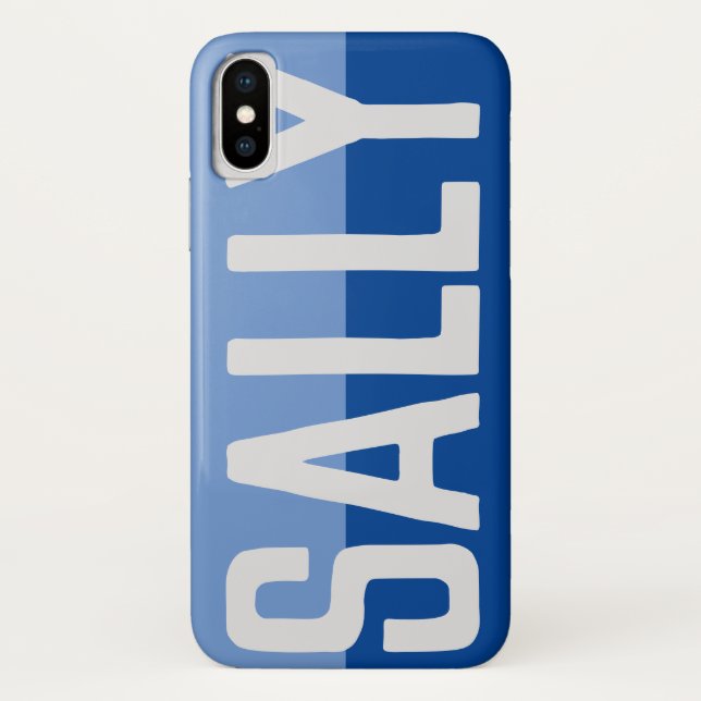 Bold Name Design. Case-Mate iPhone Case (Back)