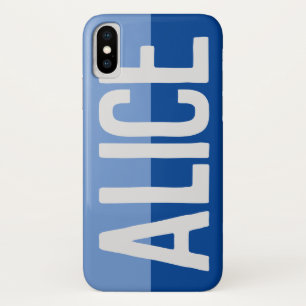 Bold Name Design. iPhone X Case