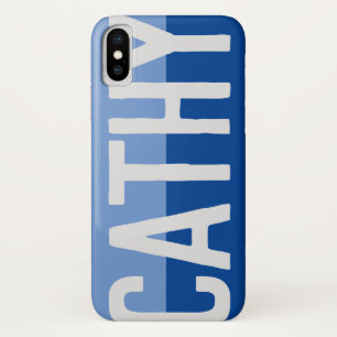 Bold Name Design. iPhone X Case
