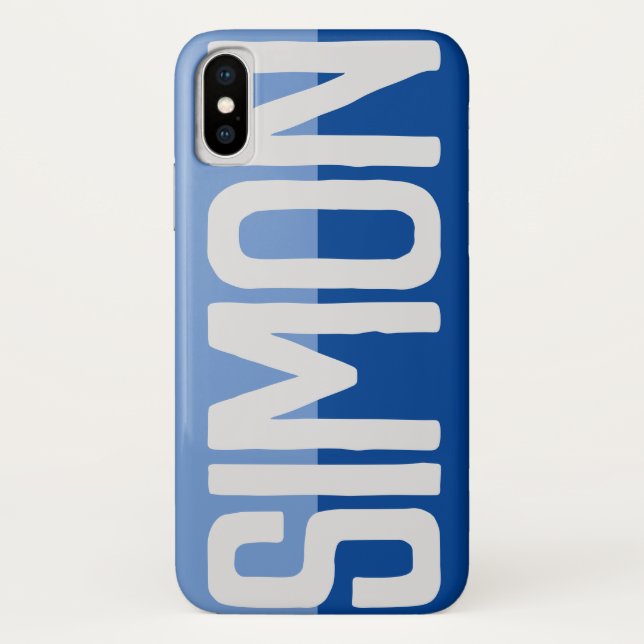 Bold Name Design. Case-Mate iPhone Case (Back)