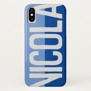 Bold Name Design. iPhone X Case