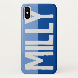 Bold Name Design. iPhone X Case