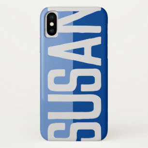 Bold Name Design. iPhone X Case