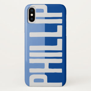 Bold Name Design. iPhone X Case