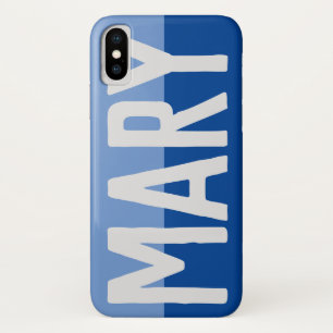 Bold Name Design. iPhone X Case
