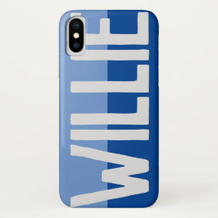 Bold Name Design. iPhone X Case