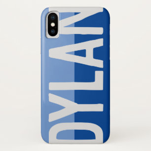 Bold Name Design - Dylan iPhone X Case