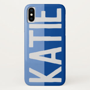 Bold Name Design - Katie iPhone X Case