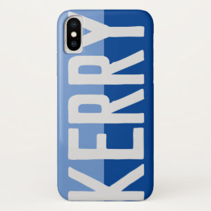 Bold Name Design - Kerry iPhone X Case