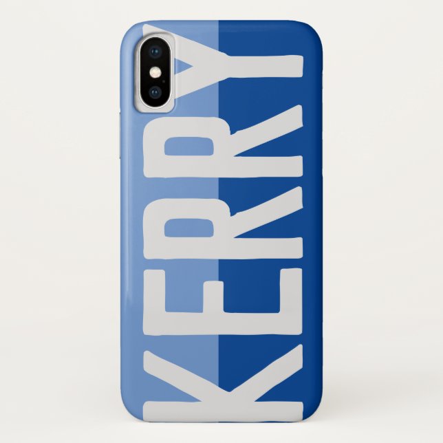 Bold Name Design - Kerry Case-Mate iPhone Case (Back)