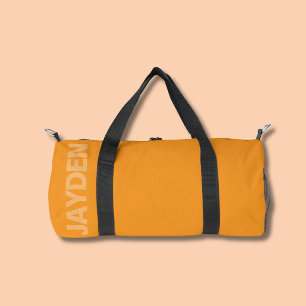 Bold Name Gym Monogram Men & Women Duffle Bag