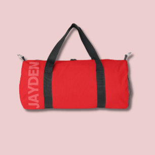 Bold Name Gym   Monogram Men & Women Duffle Bag