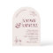 Bold Names Arch Blush Wine Wedding