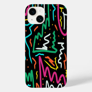 Bold Neon Contrast Party Print Case-Mate iPhone 14 Case
