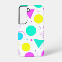 Bold Neon Memphis Geometric 80s Design