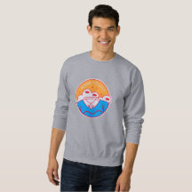 Bold Neon Orange Pink Blue Graphic