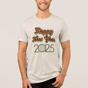 "Bold New Year 2025 T-Shirts -Celebration tee