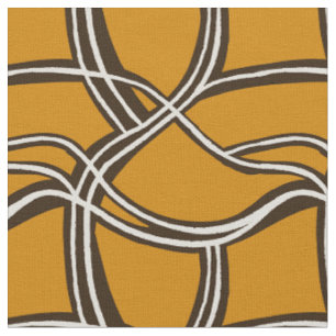 Bold organic stripes fabric