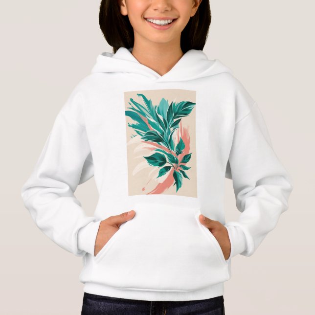 Bold, oversized floral prints (Front)