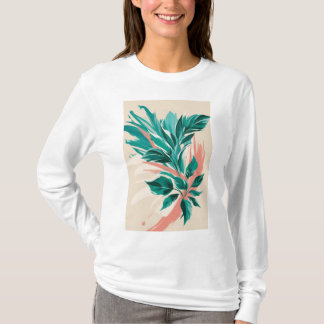 Bold, oversized floral prints T-Shirt