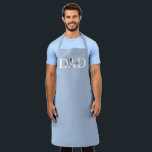 Bold Pastel DAD  | Modern Father’s Day Gift Apron<br><div class="desc">Cook in style with this Personalised All-Over Print Apron, featuring a bold “DAD” design and customisable dad’s name printed all over. Perfect for Father’s Day, birthdays, or any occasion to celebrate the special dad in your life. Made with high-quality fabric, this apron offers full coverage and vibrant colours, ensuring your...</div>