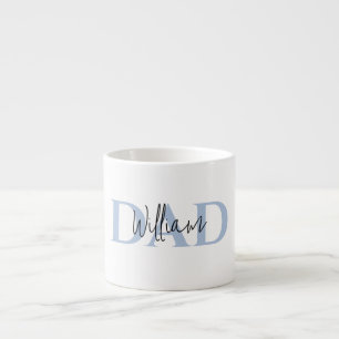 Bold Pastel DAD Modern Father’s Day Gift Espresso Cup