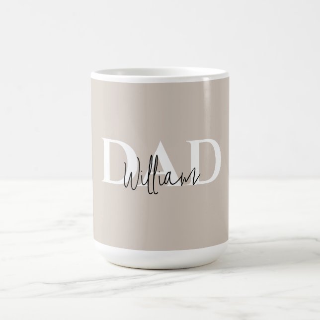 Bold Pastel DAD Mug | Modern Father’s Day Gift (Center)