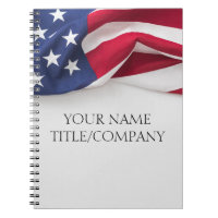 Bold Patriotic American Flag Company name