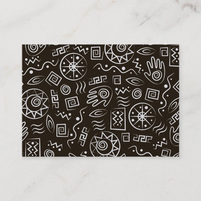 Bold Patterns Business Card - SRF (Front)
