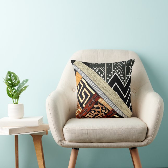 “Bold Patterns, Rich History”  Cushion (Chair)