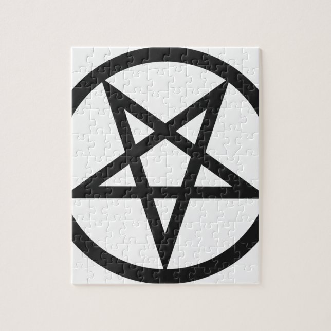 Bold Pentagram Jigsaw Puzzle (Vertical)