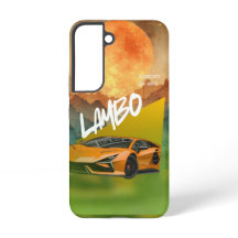 Bold Performance-Inspired Sports Car Phone Case