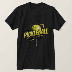 Bold Pickleball Graphic Shirt Modern Sport Typog