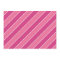 Bold Pink Modern Colour Block Baby Girl Birth