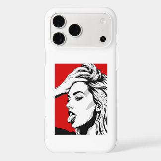 Bold Pop Art Girl Attitude Phone Case Design