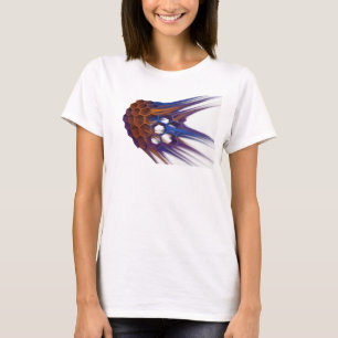 Bold Purple ABSTRACT ARTWORK WITH TEXT UNKNOW T-Shirt