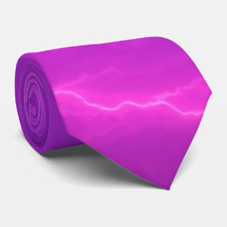 Bold Purple Modern Minimal Colour Neck Tie