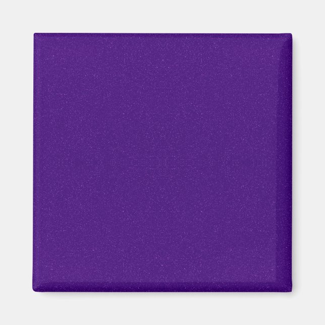 Bold Purple Square Magnet – Customisable (Front)