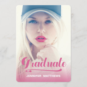 Bold Retro 2   Graduation Party Invitation