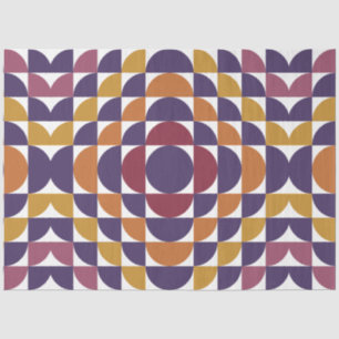 Bold Retro Circles Tissue Paper